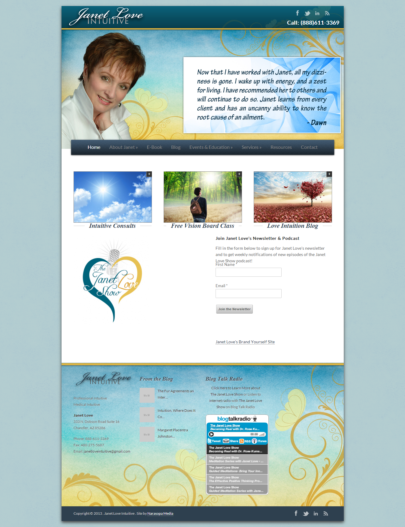 Intuitive Healer Website